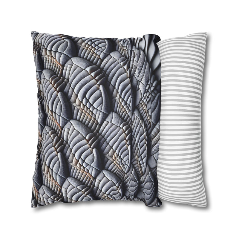 Spun Polyester Square Pillowcase