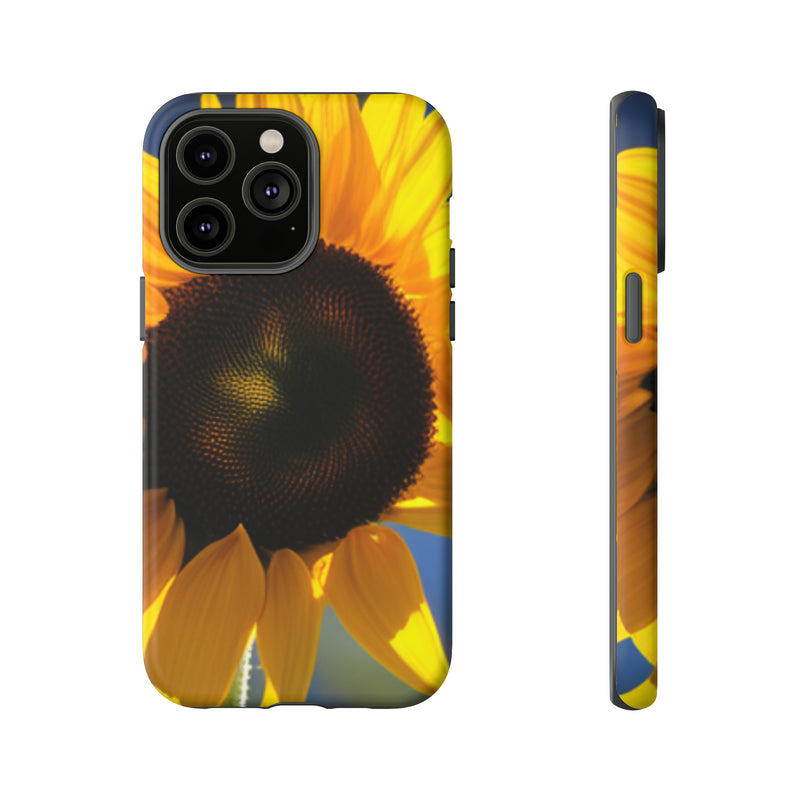 Sunflower Tough Cases  All iPhone 15, 14, 13, 12, 11, X, 8 , Google Pixel 7, 6, 5, Samsung Galaxy 23, 22, 21, 20, 10