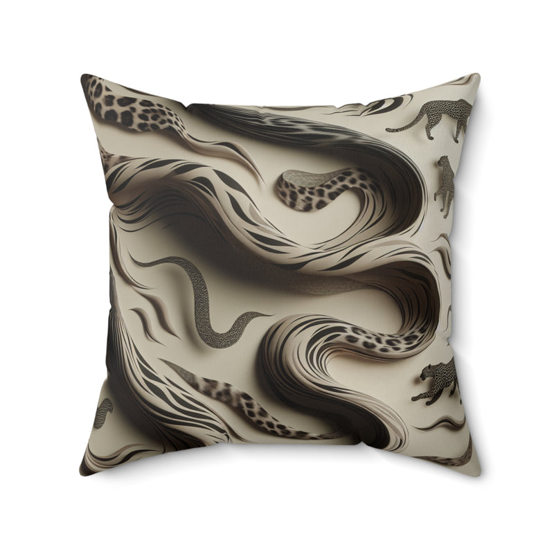 Spun Polyester Square Pillow