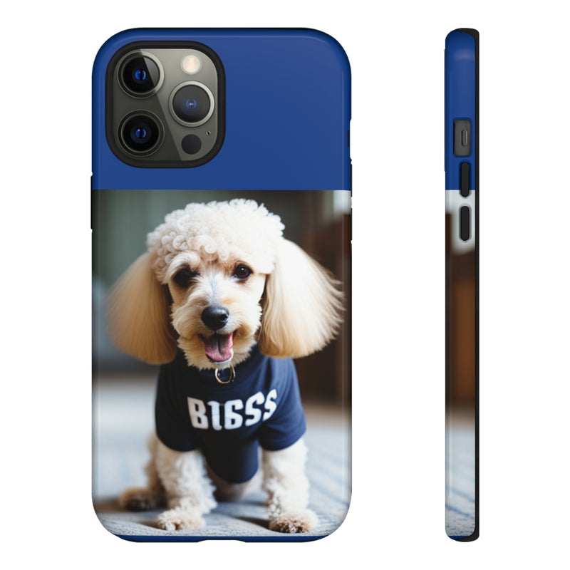 Bigss In Blue Tough Cases. All iPhone 15, 14, 13, 12, 11, X, 8 , Google Pixel 7, 6, 5, Samsung Galaxy 23, 22, 21, 20, 10