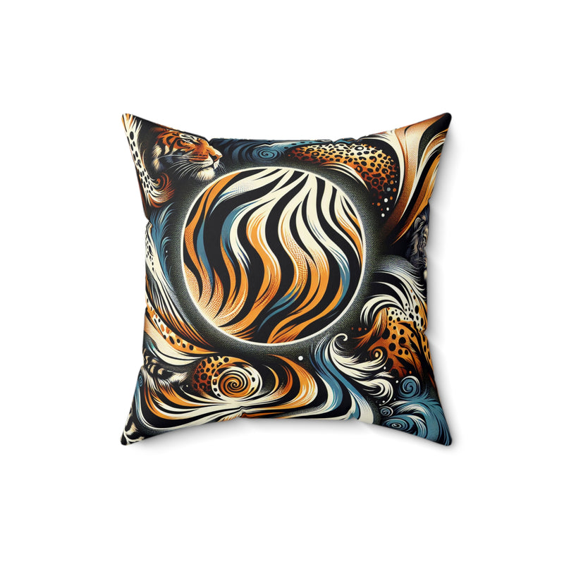 Spun Polyester Square Pillow