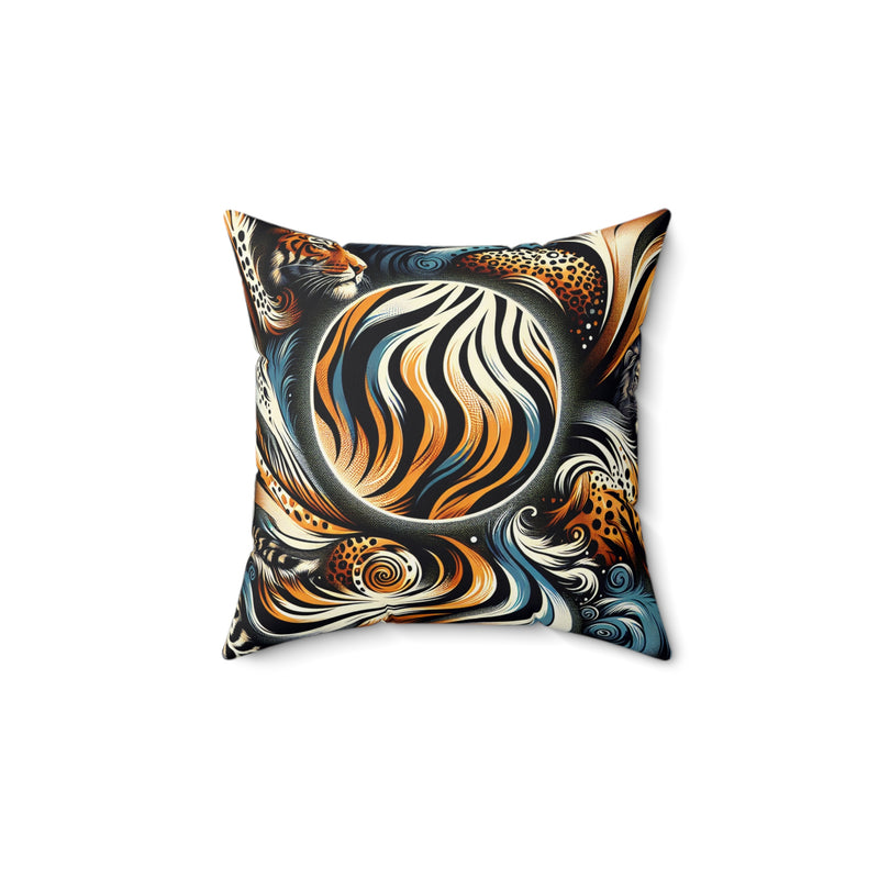 Spun Polyester Square Pillow