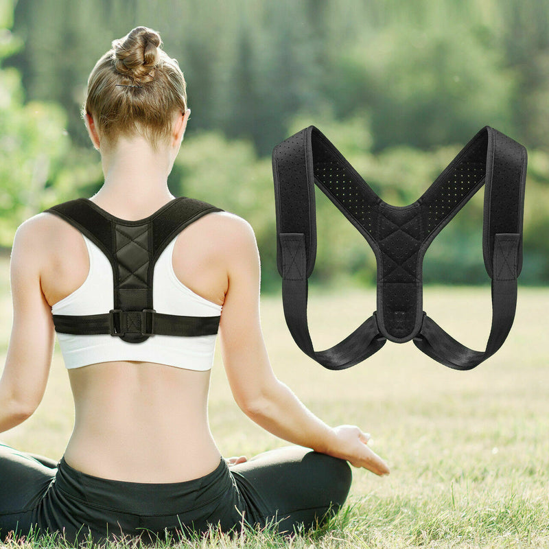 Upper Back Pain Brace Clavicle Support Straightener for Men and Women