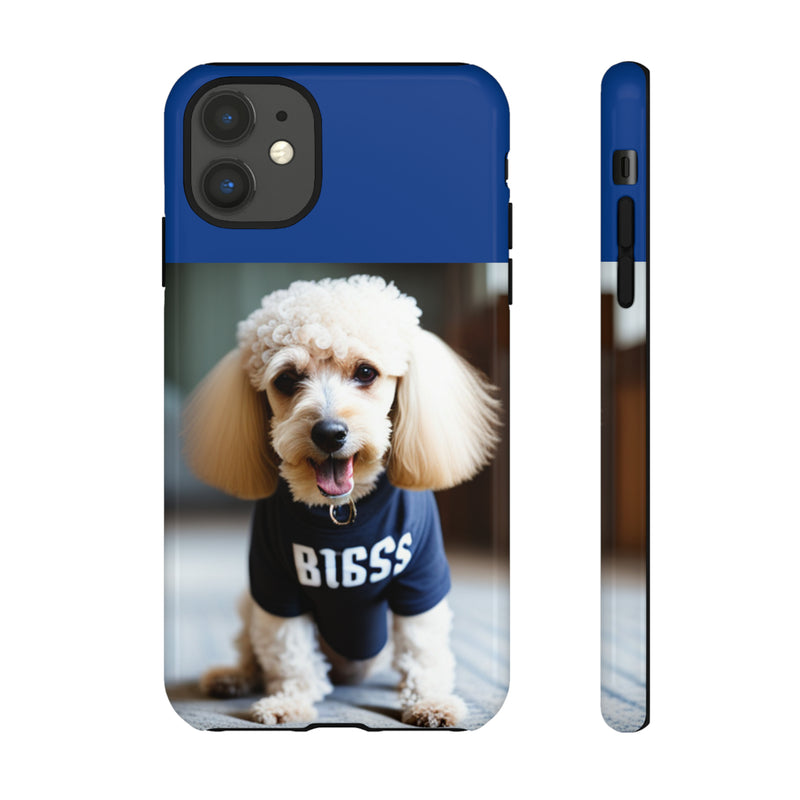 Bigss In Blue Tough Cases. All iPhone 15, 14, 13, 12, 11, X, 8 , Google Pixel 7, 6, 5, Samsung Galaxy 23, 22, 21, 20, 10