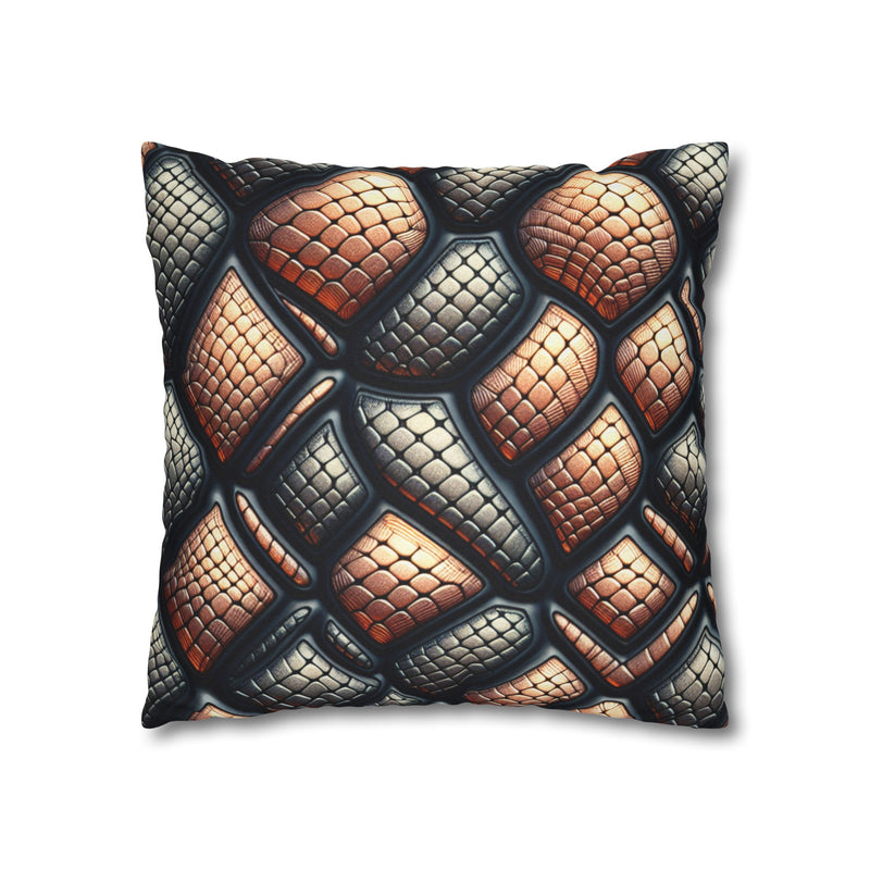 Spun Polyester Square Pillowcase