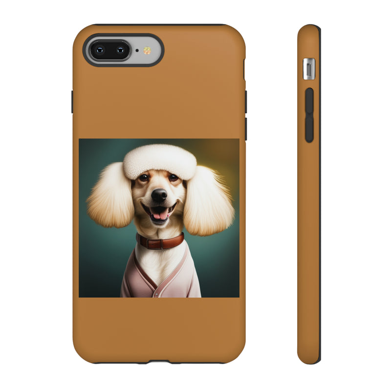 A Lady Poodle Tough Cases. All iPhone 15, 14, 13, 12, 11, X, 8 , Google Pixel 7, 6, 5, Samsung Galaxy 23, 22, 21, 20, 10