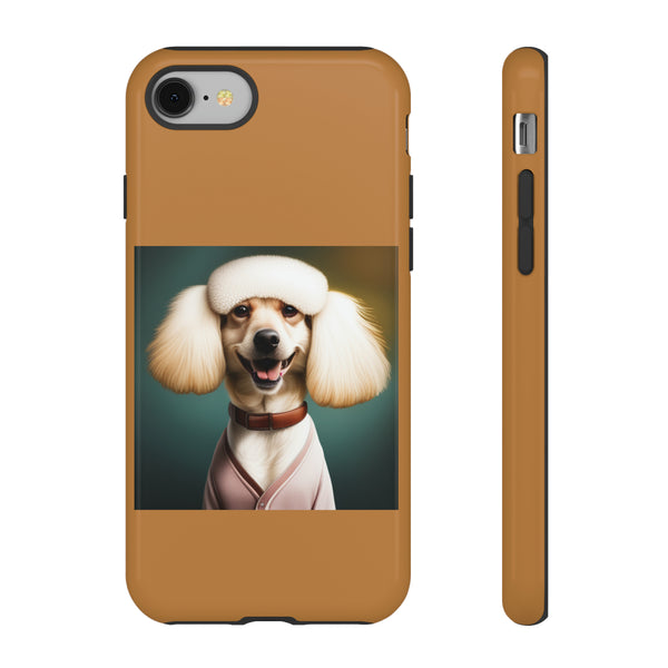 A Lady Poodle Tough Cases. All iPhone 15, 14, 13, 12, 11, X, 8 , Google Pixel 7, 6, 5, Samsung Galaxy 23, 22, 21, 20, 10