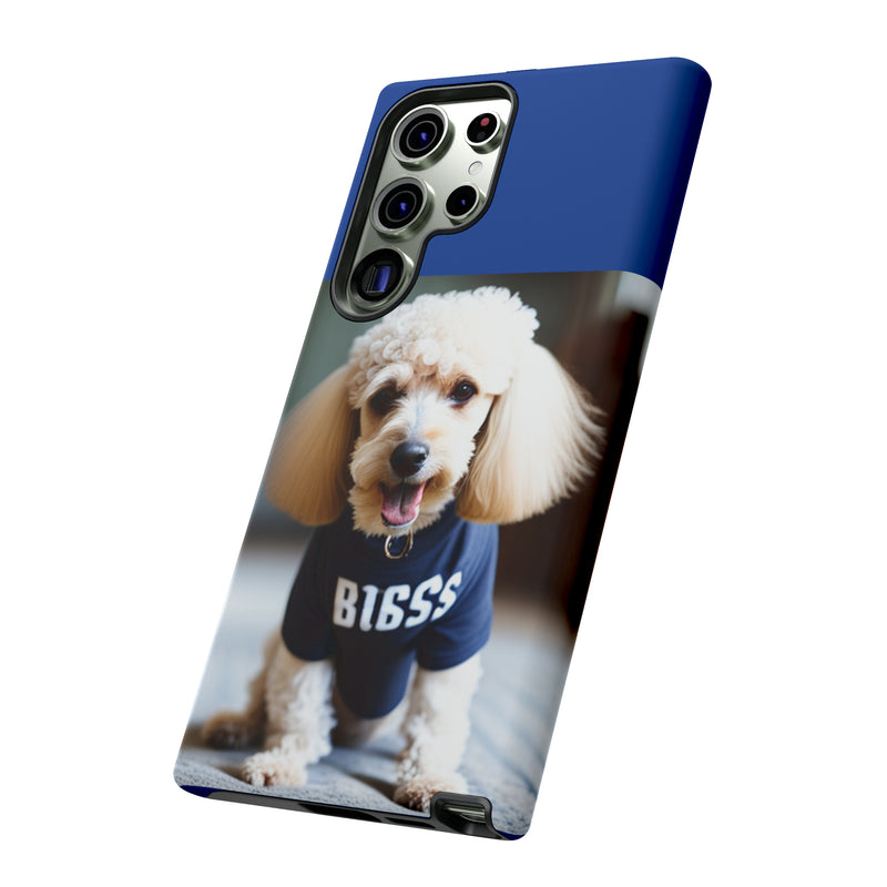 Bigss In Blue Tough Cases. All iPhone 15, 14, 13, 12, 11, X, 8 , Google Pixel 7, 6, 5, Samsung Galaxy 23, 22, 21, 20, 10