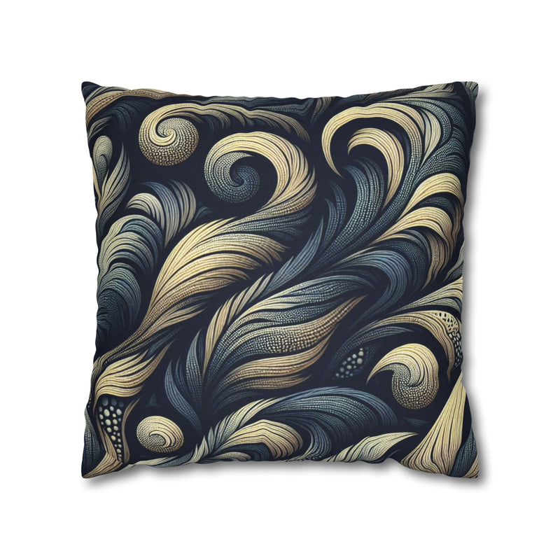 Spun Polyester Square Pillowcase