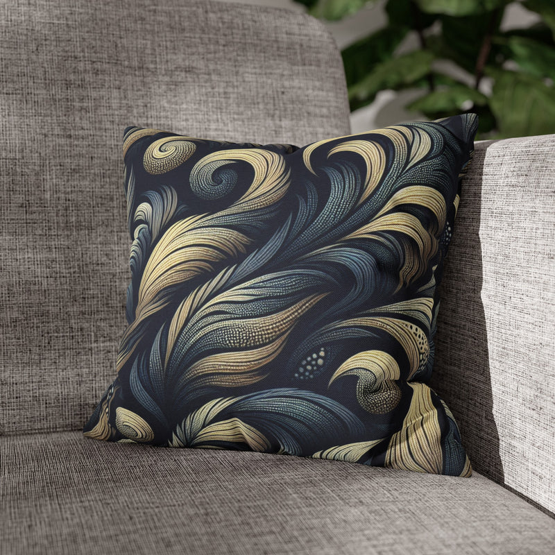 Spun Polyester Square Pillowcase