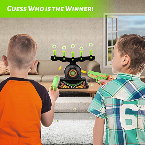 Shooting Target Game Box For All Shooting Targets for Nerf Guns Shooting Game Glow in The Dark Floating Ball Target Practice Toys for Kids Boys