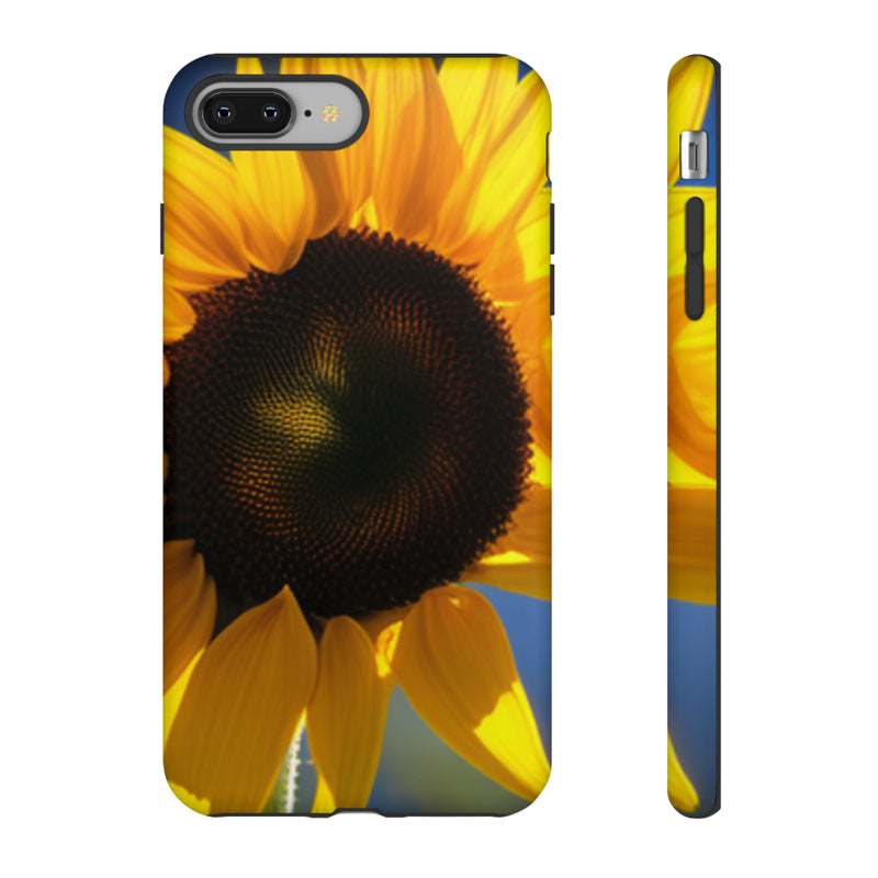 Sunflower Tough Cases  All iPhone 15, 14, 13, 12, 11, X, 8 , Google Pixel 7, 6, 5, Samsung Galaxy 23, 22, 21, 20, 10