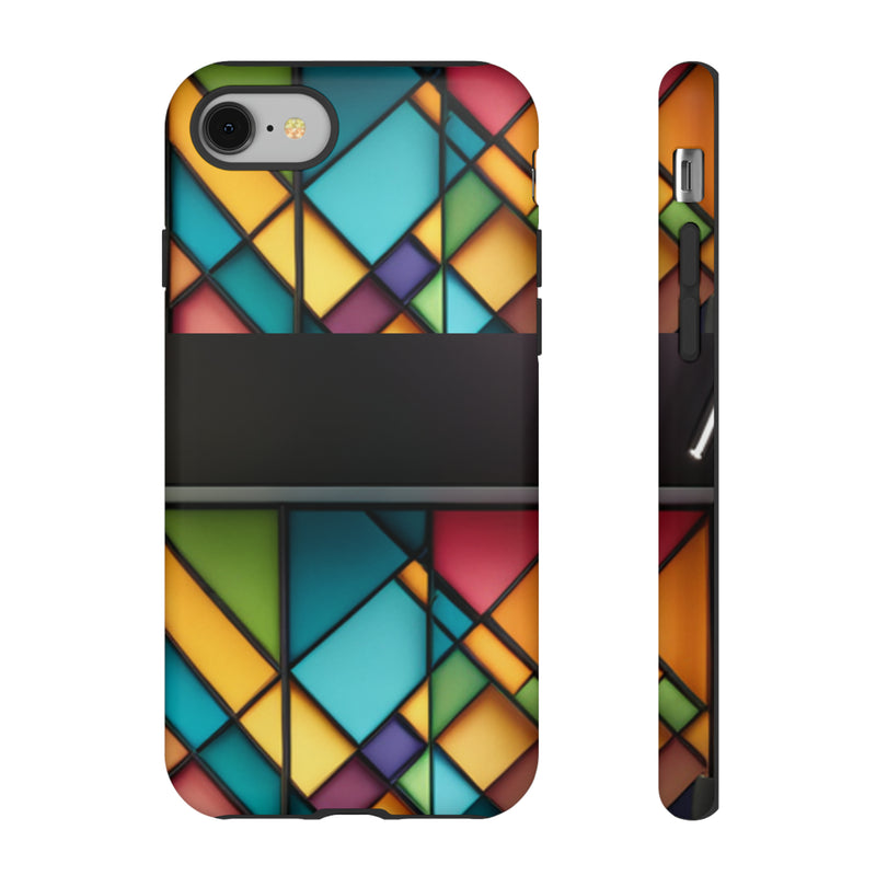 Geometric Patterns Tough Cases  All iPhone 15, 14, 13, 12, 11, X, 8 , Google Pixel 7, 6, 5, Samsung Galaxy 23, 22, 21, 20, 10