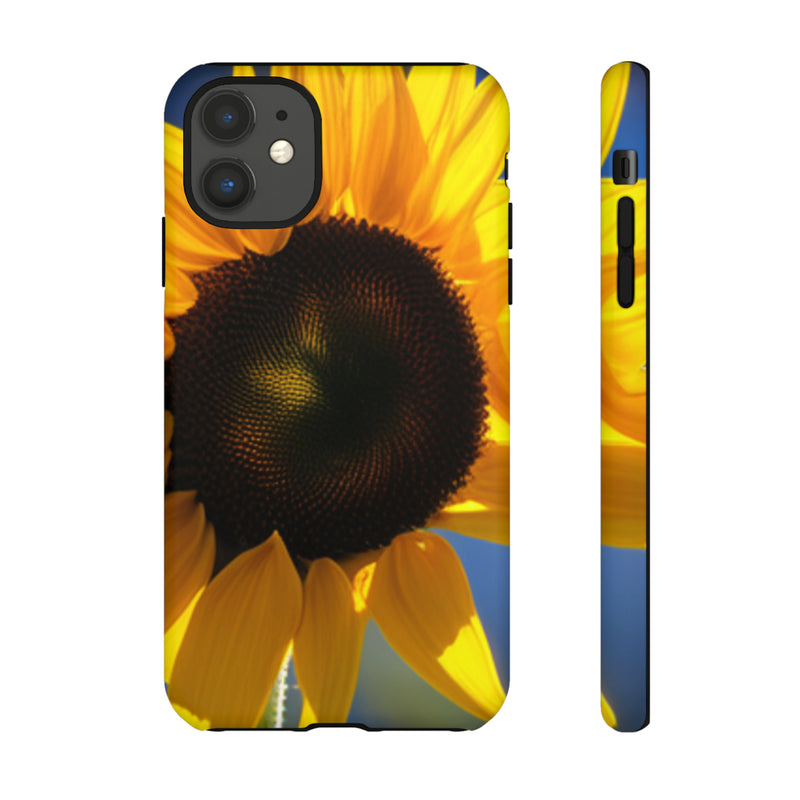 Sunflower Tough Cases  All iPhone 15, 14, 13, 12, 11, X, 8 , Google Pixel 7, 6, 5, Samsung Galaxy 23, 22, 21, 20, 10