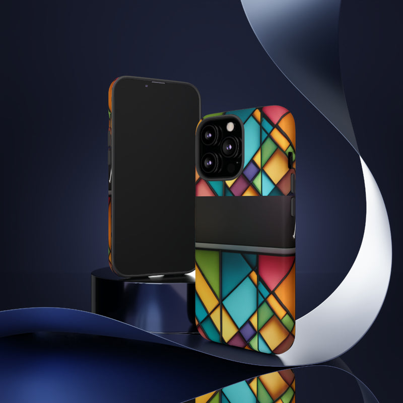 Geometric Patterns Tough Cases  All iPhone 15, 14, 13, 12, 11, X, 8 , Google Pixel 7, 6, 5, Samsung Galaxy 23, 22, 21, 20, 10