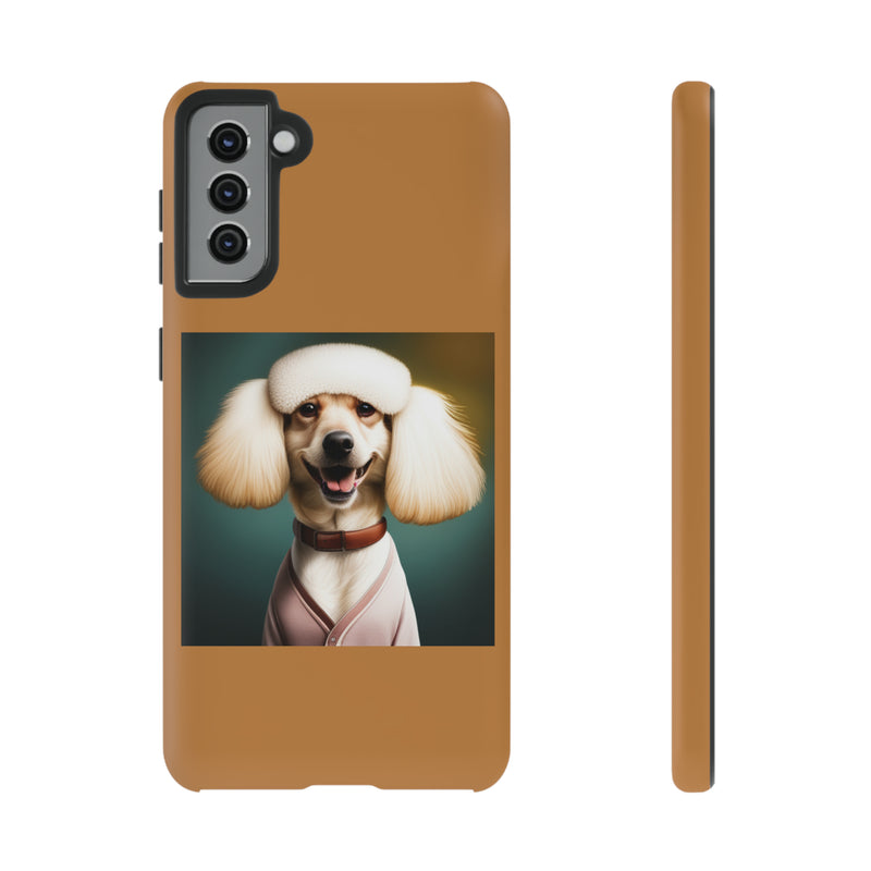 A Lady Poodle Tough Cases. All iPhone 15, 14, 13, 12, 11, X, 8 , Google Pixel 7, 6, 5, Samsung Galaxy 23, 22, 21, 20, 10