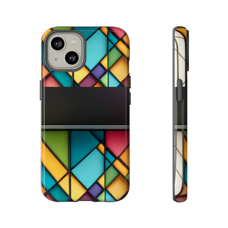 Geometric Patterns Tough Cases  All iPhone 15, 14, 13, 12, 11, X, 8 , Google Pixel 7, 6, 5, Samsung Galaxy 23, 22, 21, 20, 10