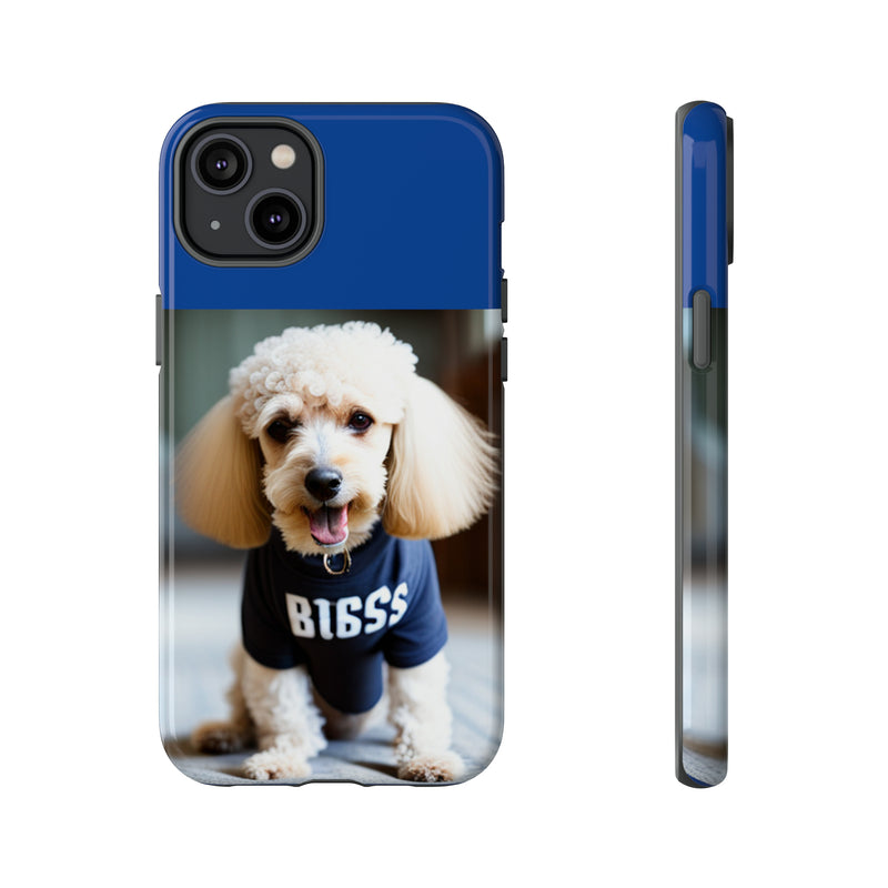 Bigss In Blue Tough Cases. All iPhone 15, 14, 13, 12, 11, X, 8 , Google Pixel 7, 6, 5, Samsung Galaxy 23, 22, 21, 20, 10