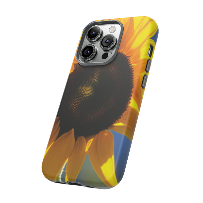 Sunflower Tough Cases  All iPhone 15, 14, 13, 12, 11, X, 8 , Google Pixel 7, 6, 5, Samsung Galaxy 23, 22, 21, 20, 10