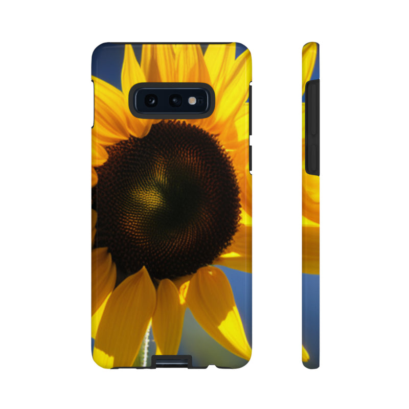 Sunflower Tough Cases  All iPhone 15, 14, 13, 12, 11, X, 8 , Google Pixel 7, 6, 5, Samsung Galaxy 23, 22, 21, 20, 10