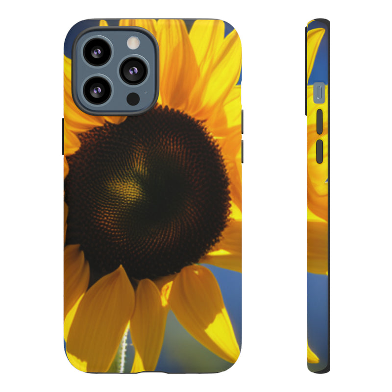 Sunflower Tough Cases  All iPhone 15, 14, 13, 12, 11, X, 8 , Google Pixel 7, 6, 5, Samsung Galaxy 23, 22, 21, 20, 10