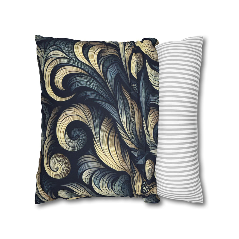 Spun Polyester Square Pillowcase