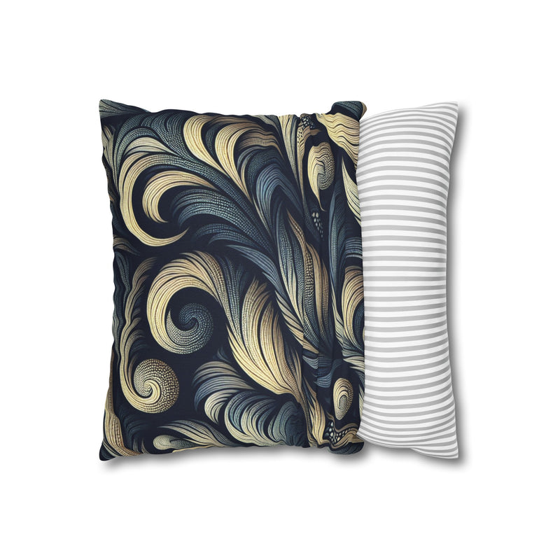 Spun Polyester Square Pillowcase