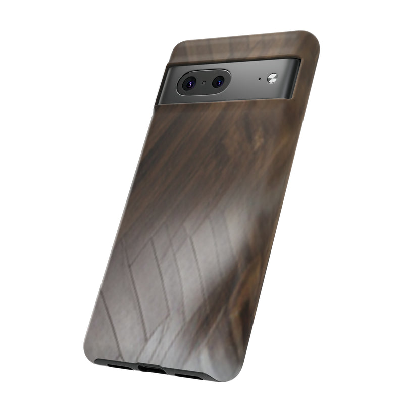 Shine Brown Floor Tough Cases. All iPhone 15, 14, 13, 12, 11, X, 8 , Google Pixel 7, 6, 5, Samsung Galaxy 23, 22, 21, 20, 10