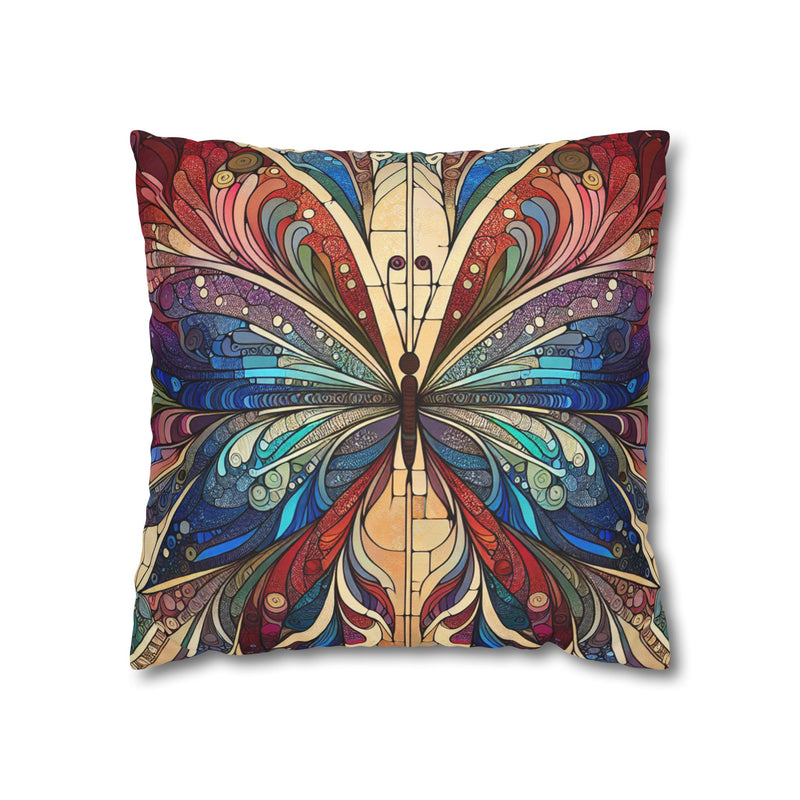 Spun Polyester Square Pillowcase