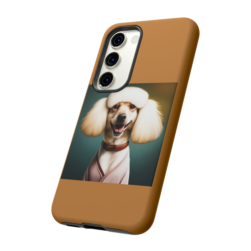 A Lady Poodle Tough Cases. All iPhone 15, 14, 13, 12, 11, X, 8 , Google Pixel 7, 6, 5, Samsung Galaxy 23, 22, 21, 20, 10