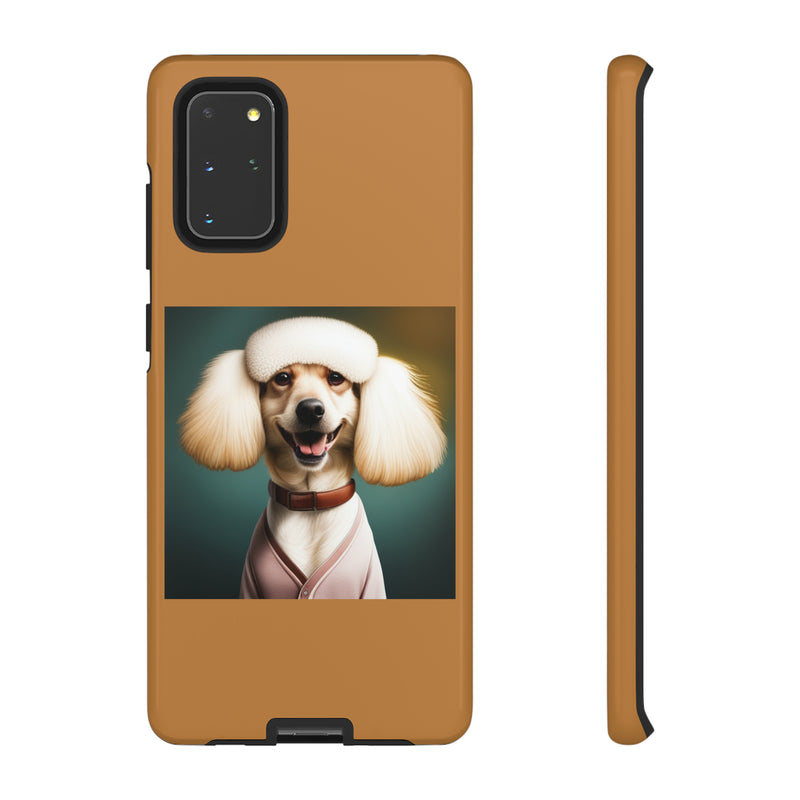 A Lady Poodle Tough Cases. All iPhone 15, 14, 13, 12, 11, X, 8 , Google Pixel 7, 6, 5, Samsung Galaxy 23, 22, 21, 20, 10