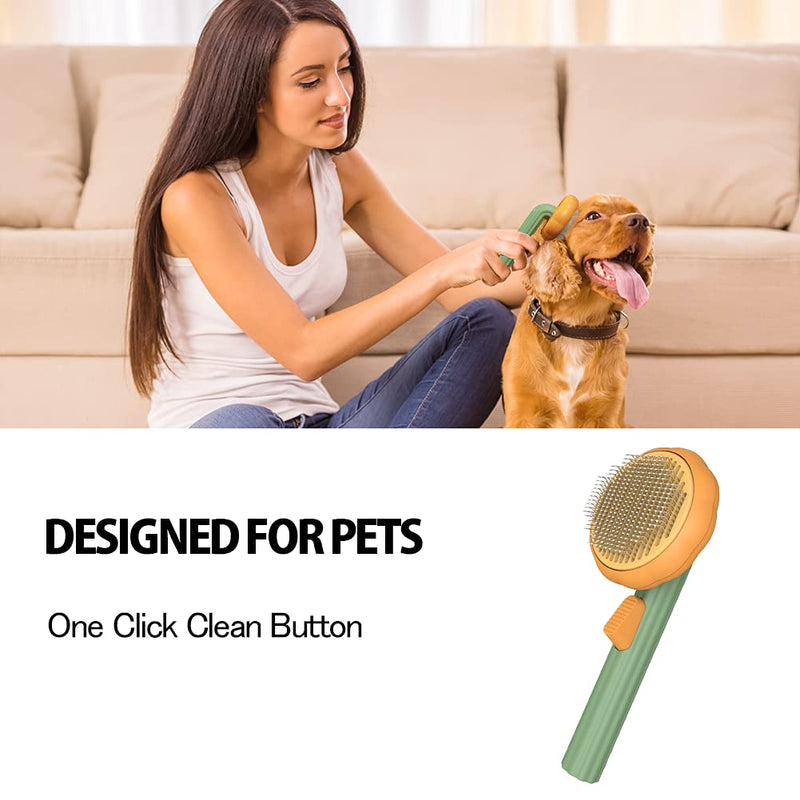 Pet Pumpkin Brush, Pet Grooming  Brush For Dogs Cats Puppy Rabbit