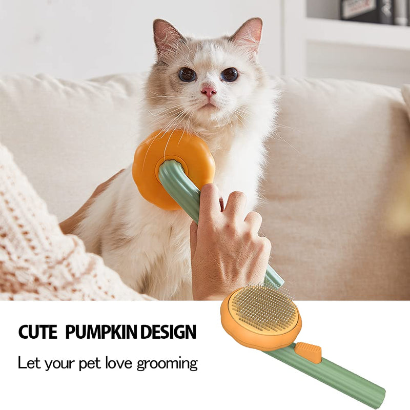 Pet Pumpkin Brush, Pet Grooming  Brush For Dogs Cats Puppy Rabbit