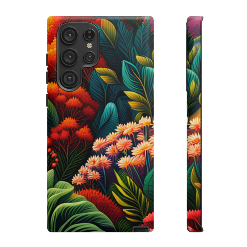 Vibrant Floresta Tough Cases For  All iPhone 15, 14, 13, 12, 11, X, 8 , Google Pixel 7, 6, 5, Samsung Galaxy 23, 22, 21, 20, 10