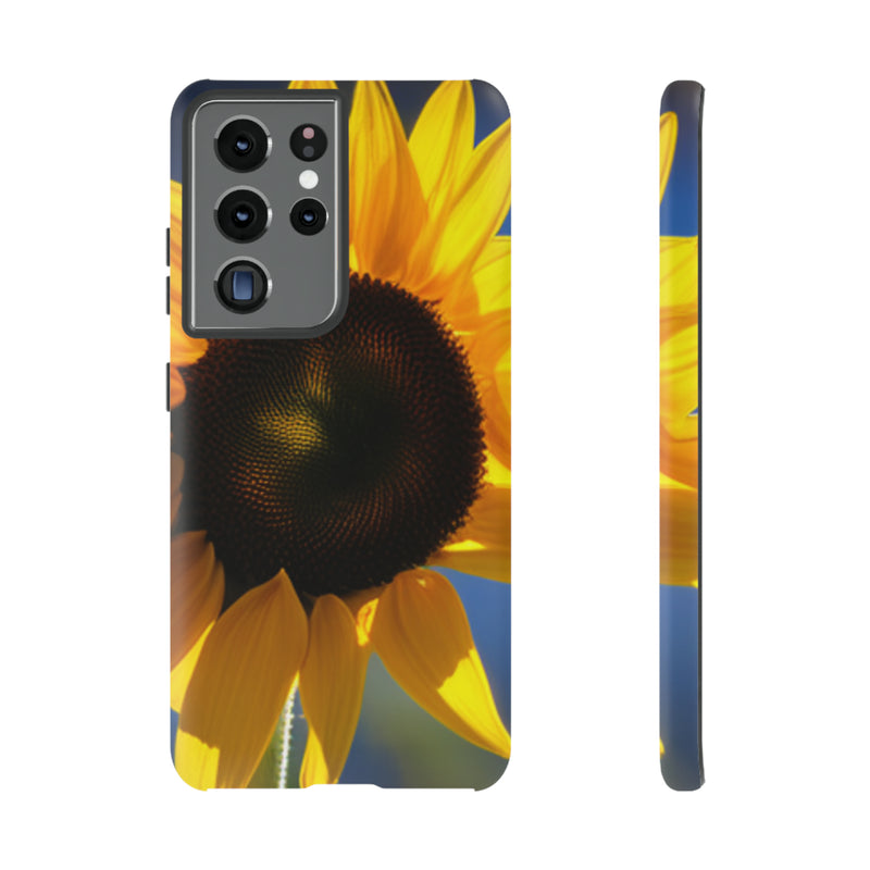 Sunflower Tough Cases  All iPhone 15, 14, 13, 12, 11, X, 8 , Google Pixel 7, 6, 5, Samsung Galaxy 23, 22, 21, 20, 10