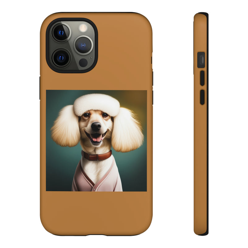 A Lady Poodle Tough Cases. All iPhone 15, 14, 13, 12, 11, X, 8 , Google Pixel 7, 6, 5, Samsung Galaxy 23, 22, 21, 20, 10