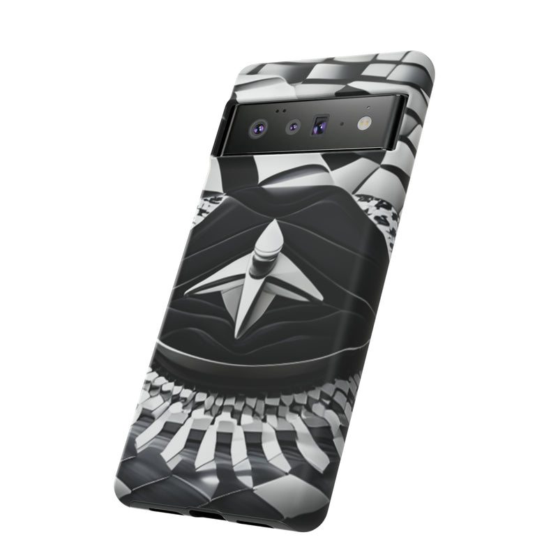 Robotic Star Tough Cases  All iPhone 15, 14, 13, 12, 11, X, 8 , Google Pixel 7, 6, 5, Samsung Galaxy 23, 22, 21, 20, 10