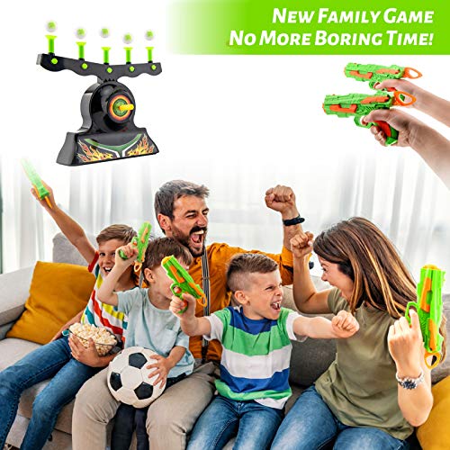 Shooting Target Game Box For All Shooting Targets for Nerf Guns Shooting Game Glow in The Dark Floating Ball Target Practice Toys for Kids Boys