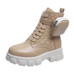 Female British Style Fashion Martin Boots