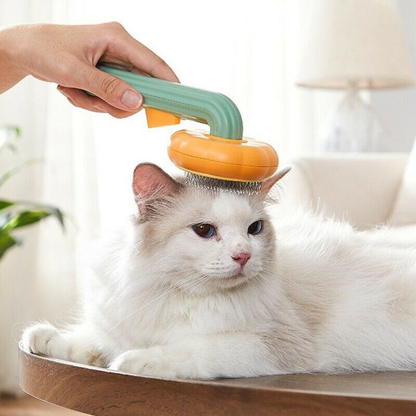 Pet Pumpkin Brush, Pet Grooming  Brush For Dogs Cats Puppy Rabbit