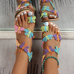 Fashion Personalized Colorful Women's Sandals